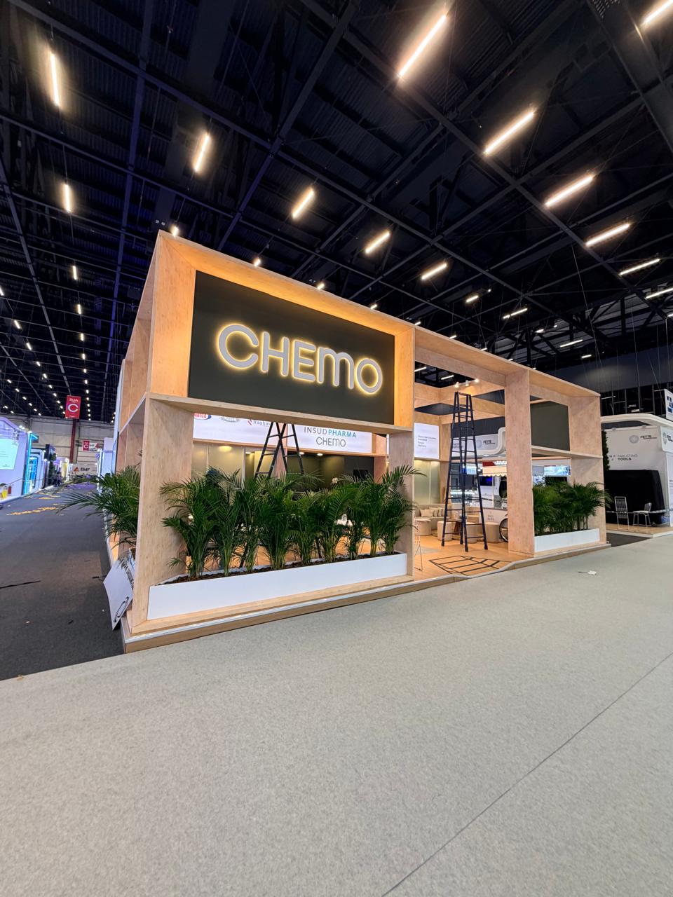 Estande Chemo na FCE Pharma